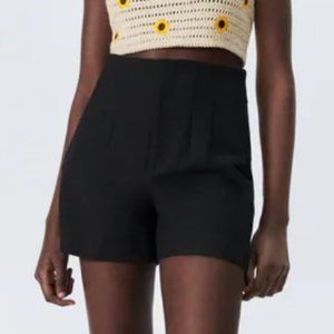 Zara high-waisted shorts